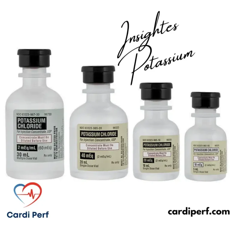 potassium in perfusion